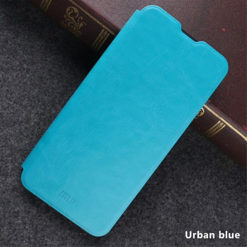 Folio-hoesje OnePlus 6T Bruin Lichtblauw Telefoonhoesje Mofi