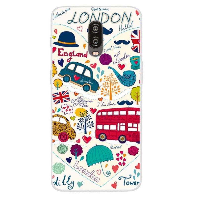 Hoesje OnePlus 6T Telefoonhoesje Leven In Londen