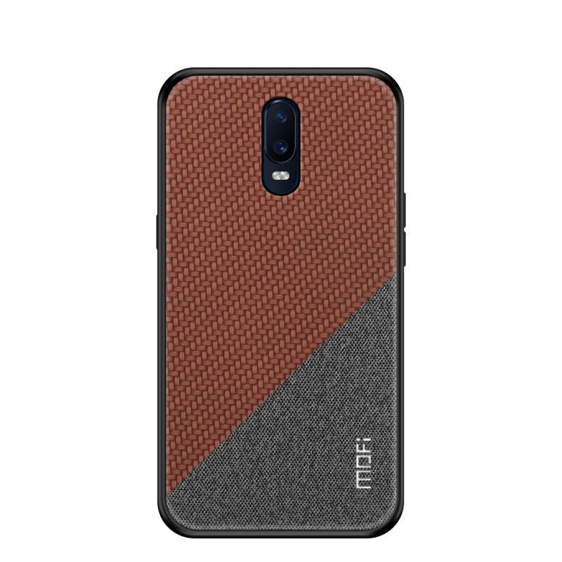 Hoesje voor OnePlus 6T Donkerblauw Magenta Mofi Eer Serie