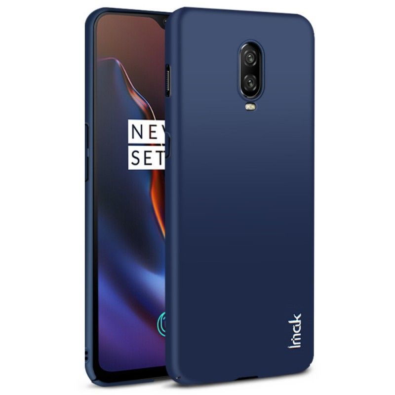 Hoesje voor OnePlus 6T Rood Zijde Serie