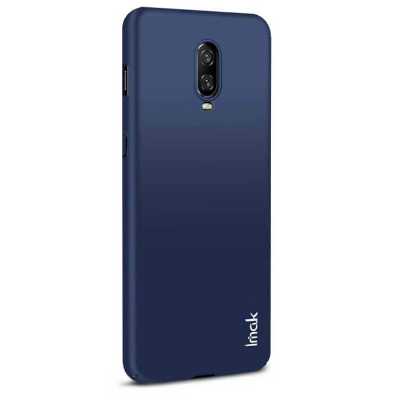 Hoesje voor OnePlus 6T Rood Zijde Serie