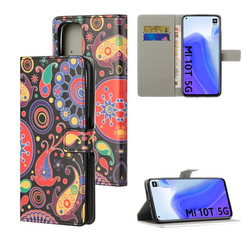 Bescherming Hoesje Xiaomi Mi 10T / 10T Pro Telefoonhoesje Melkwegontwerp