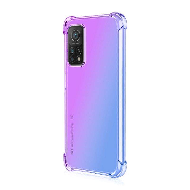 Case Hoesje Xiaomi Mi 10T / 10T Pro Roze Magenta Telefoonhoesje Kleurverloop
