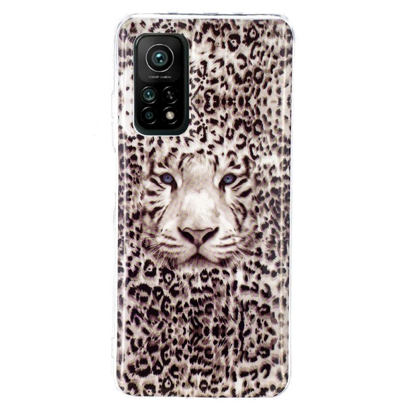 Case Hoesje Xiaomi Mi 10T / 10T Pro Telefoonhoesje Fluorescerende Luipaard