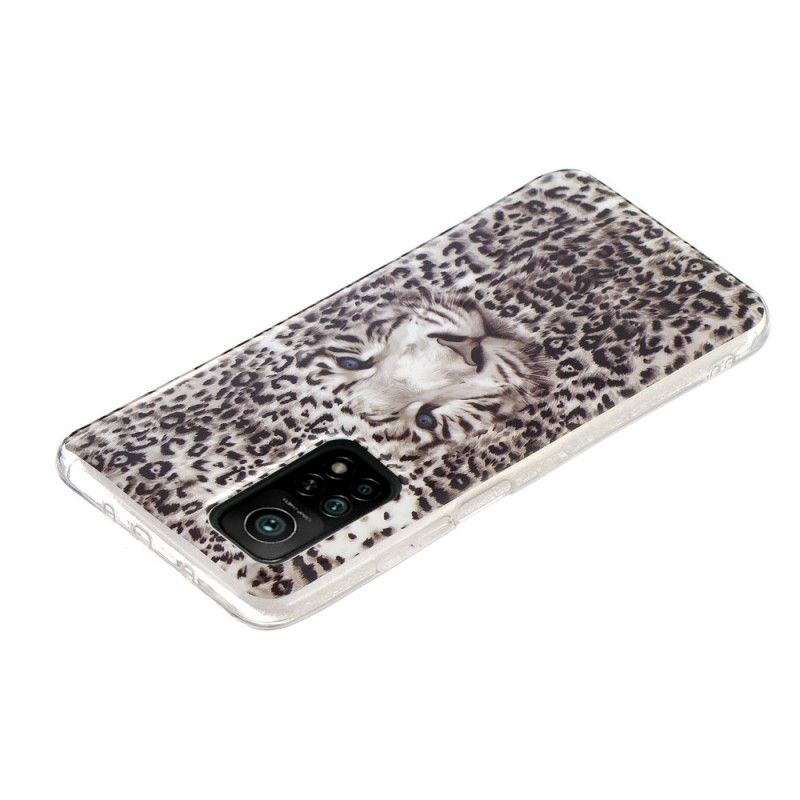 Case Hoesje Xiaomi Mi 10T / 10T Pro Telefoonhoesje Fluorescerende Luipaard