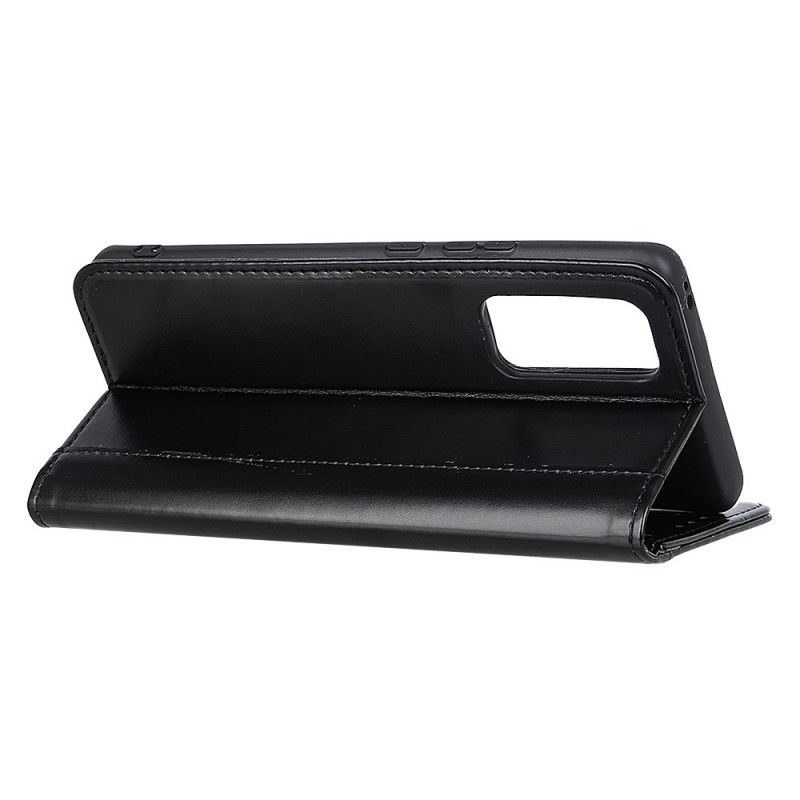 Folio-hoesje Xiaomi Mi 10T / 10T Pro Rood Zwart Ingetogen Splitleer