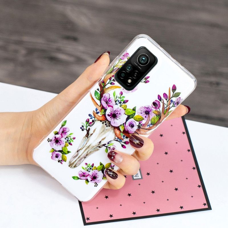 Hoesje Xiaomi Mi 10T / 10T Pro Fluorescerende Bloeiende Eland