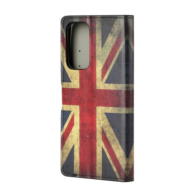 Leren Hoesje voor Xiaomi Mi 10T / 10T Pro Engelse Vlag