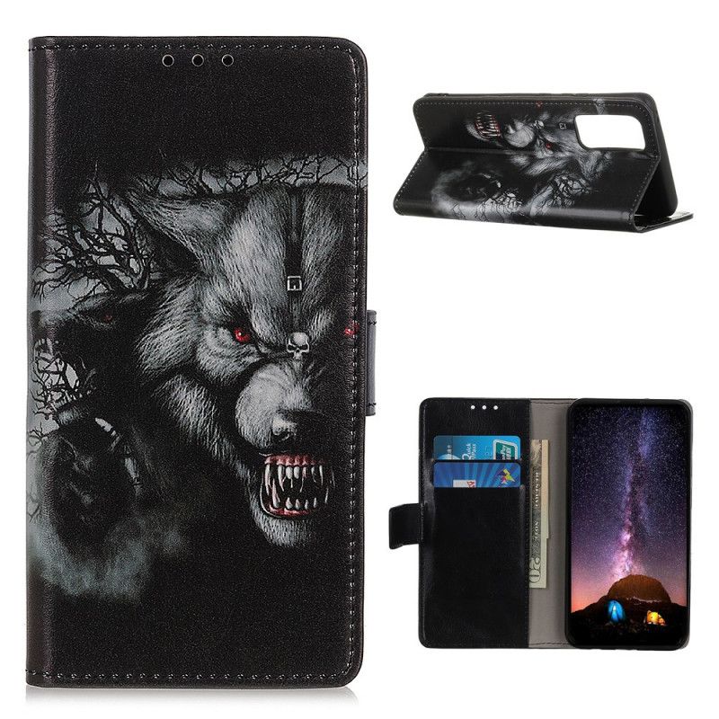 Leren Hoesje voor Xiaomi Mi 10T / 10T Pro Weerwolf