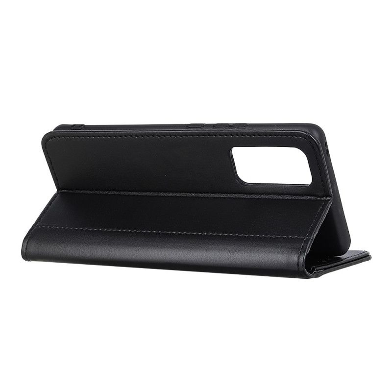 Leren Hoesje Xiaomi Mi 10T / 10T Pro Groen Zwart Leerstijl