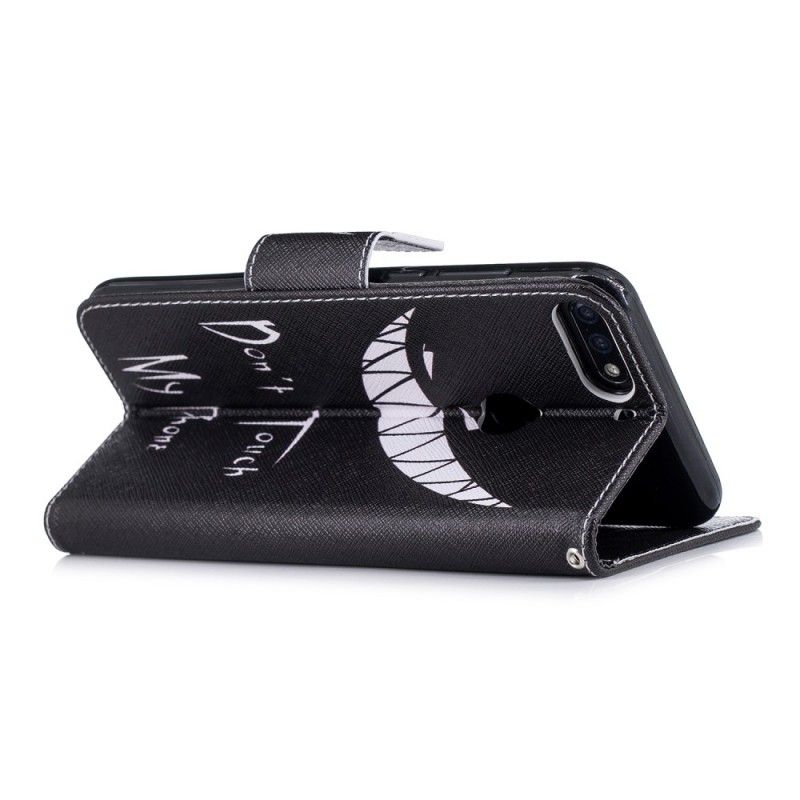 Cover Folio-hoesje Huawei Y7 2018 Telefoonhoesje Duivelse Telefoon