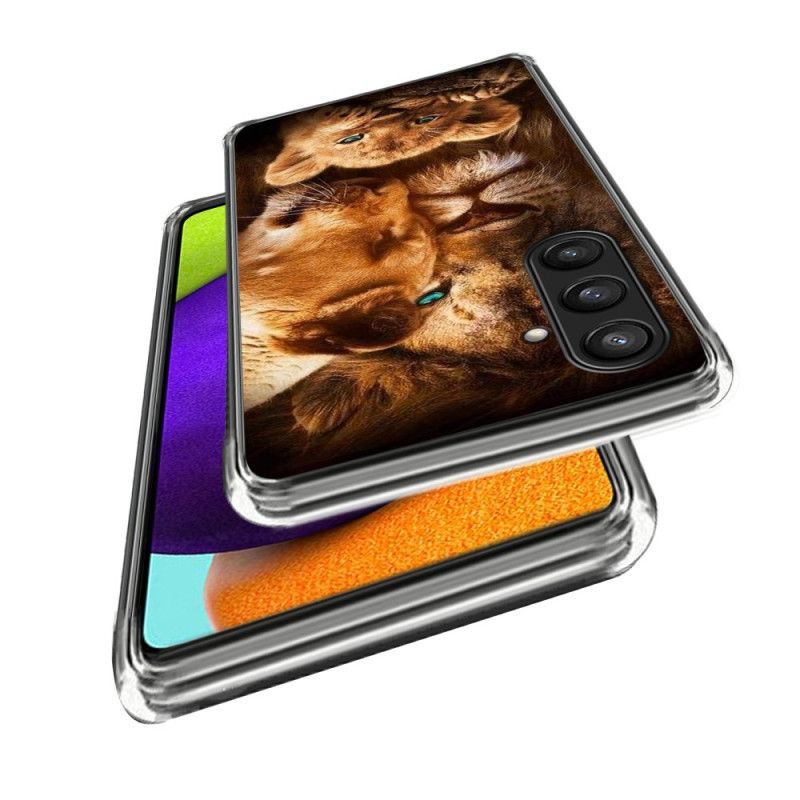 Case Hoesje Samsung Galaxy S25 Plus 5g Telefoonhoesje Leeuwenwelp