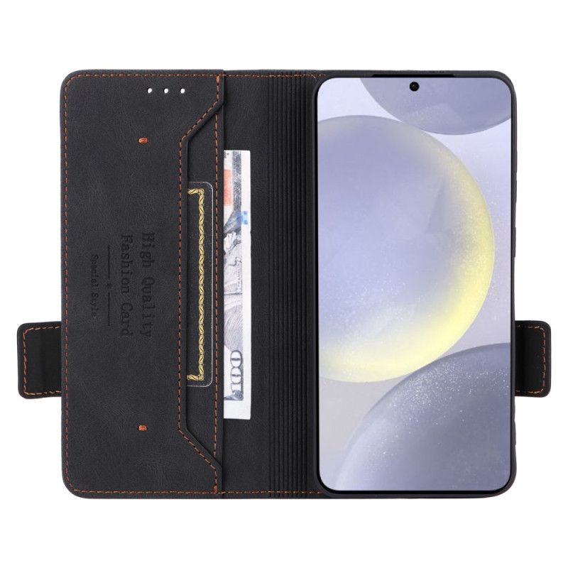 Flip Case Leren Samsung Galaxy S25 Plus 5g Retro