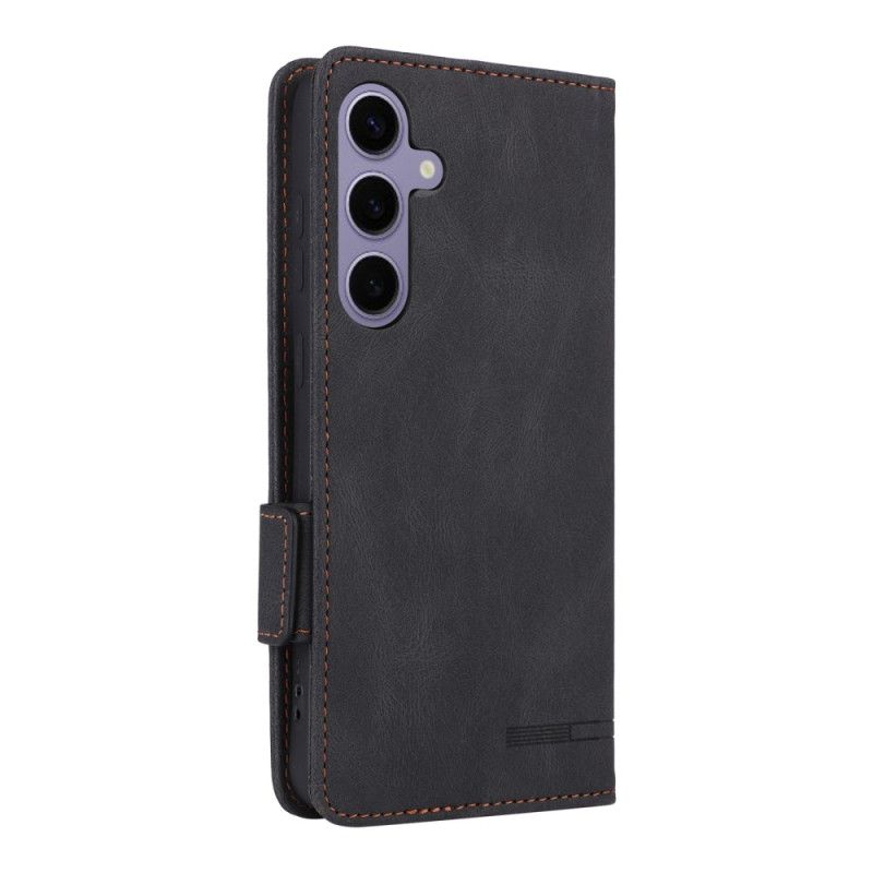 Flip Case Leren Samsung Galaxy S25 Plus 5g Retro