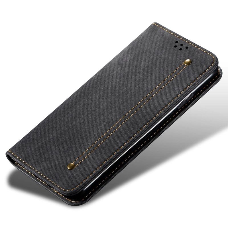 Folio-hoesje Samsung Galaxy S25 Plus 5g Denimstof