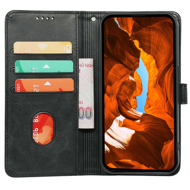Folio-hoesje Samsung Galaxy S25 Plus 5g Telefoonhoesje Vintage Stijl