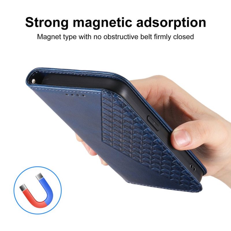 Folio-hoesje Voor Samsung Galaxy S25 Plus 5g Kalfsleertextuur