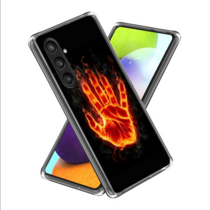 Hoesje Samsung Galaxy S25 Plus 5g Brandende Hand