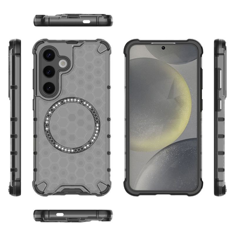 Hoesje Samsung Galaxy S25 Plus 5g Compatibel Met Magsafe Honeycomb Bescherming Hoesje