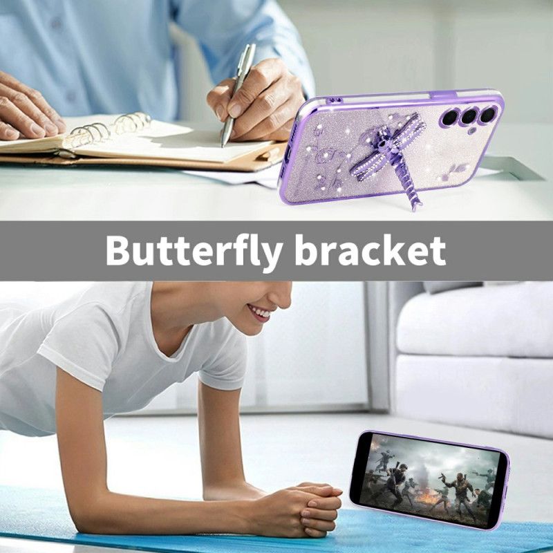 Hoesje Samsung Galaxy S25 Plus 5g Dragonfly Kadem-houder