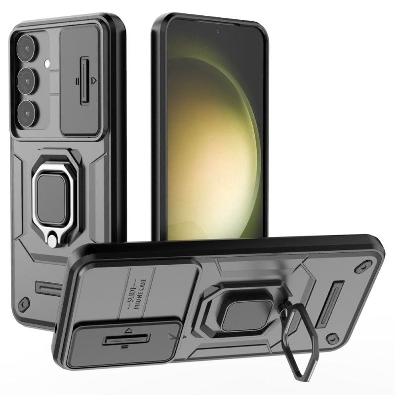 Hoesje Samsung Galaxy S25 Plus 5g Duurzame Ring Met Lensbeschermer