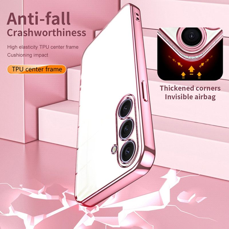 Hoesje Samsung Galaxy S25 Plus 5g Gegalvaniseerd Frame