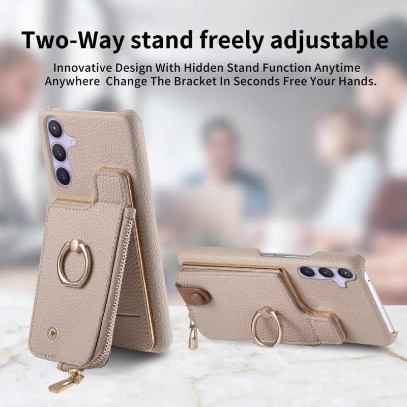 Hoesje Samsung Galaxy S25 Plus 5g Portemonnee Met Magnetische Standaard