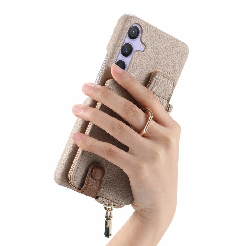 Hoesje Samsung Galaxy S25 Plus 5g Portemonnee Met Magnetische Standaard