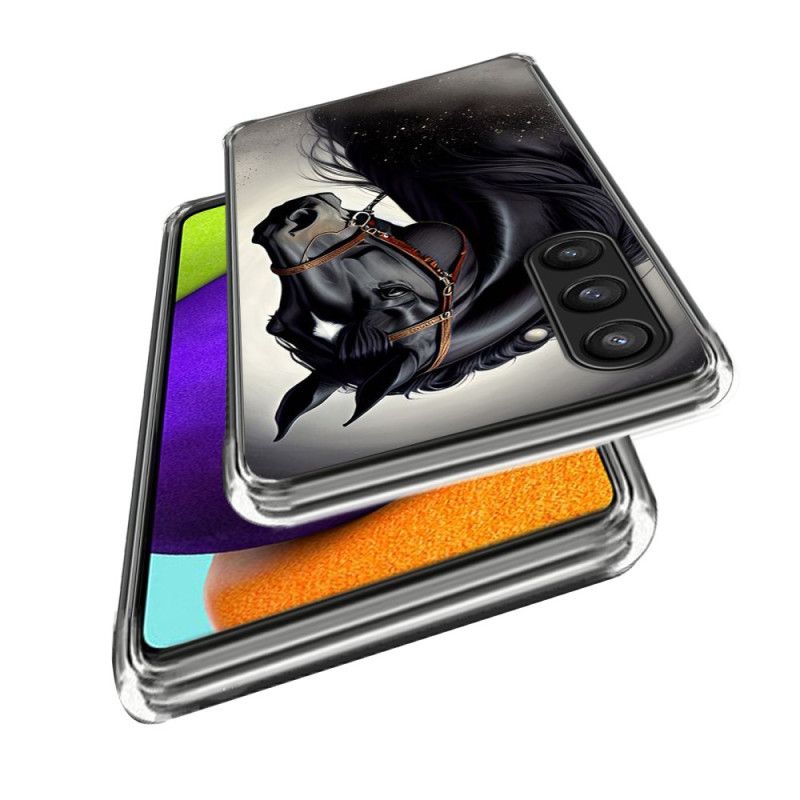Hoesje Samsung Galaxy S25 Plus 5g Prachtig Paard Bescherming Hoesje