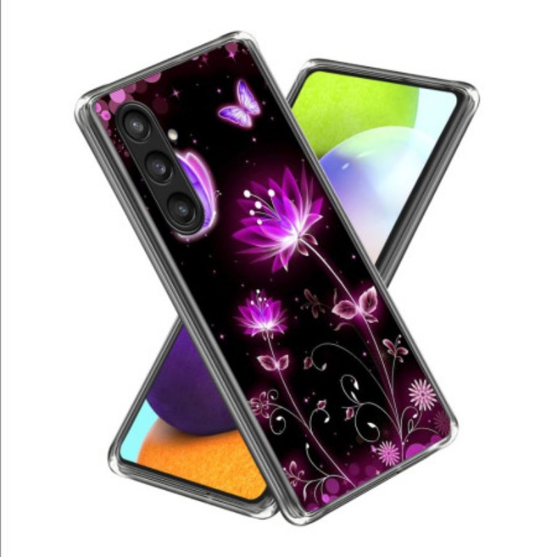 Hoesje Samsung Galaxy S25 Plus 5g Roze Lotus