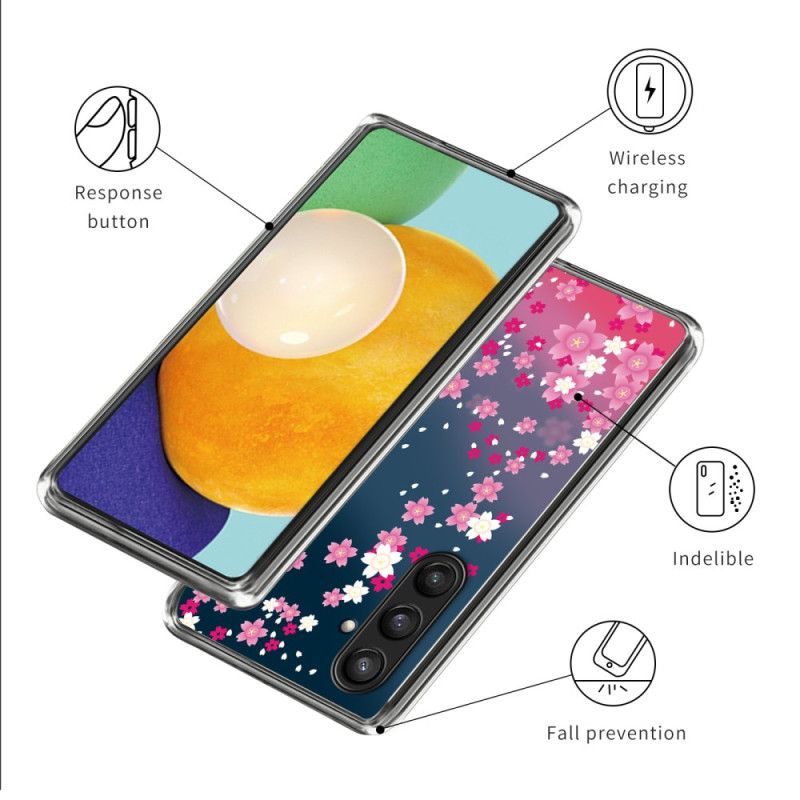 Hoesje Voor Samsung Galaxy S25 Plus 5g Bloemen