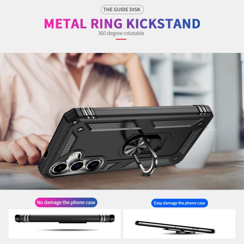 Hoesje Voor Samsung Galaxy S25 Plus 5g Klassieke Ringhouder