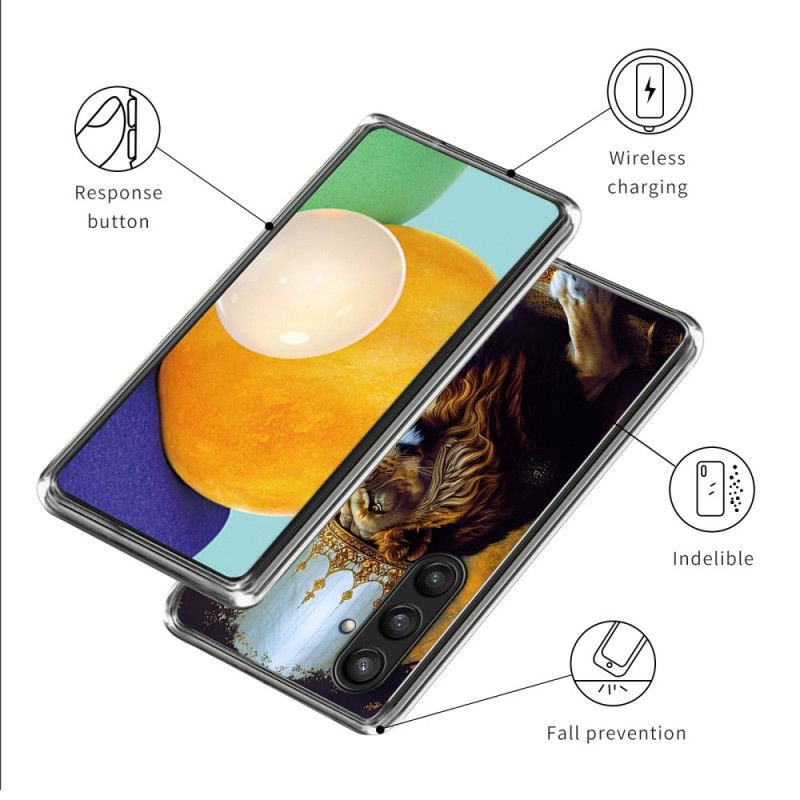 Hoesje Voor Samsung Galaxy S25 Plus 5g Leeuwenkoning