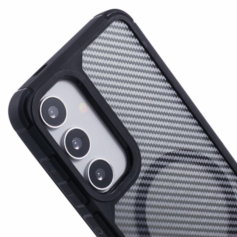 Hoesje Voor Samsung Galaxy S25 Plus 5g Magsafe-compatibel Koolstofvezel