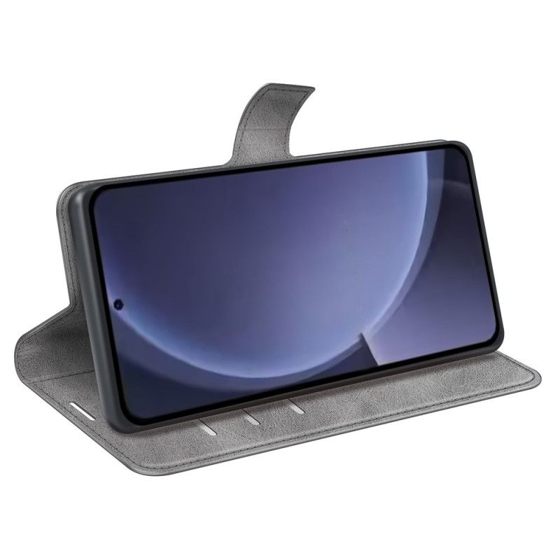 Leren Hoesje Voor Samsung Galaxy S25 Plus 5g Leerstijl