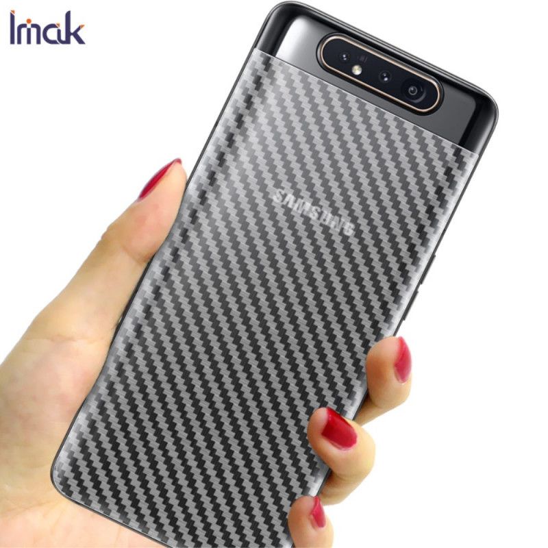 Beschermfolie Achter Voor Samsung Galaxy A80 / A90 Carbon Imak-Stijl