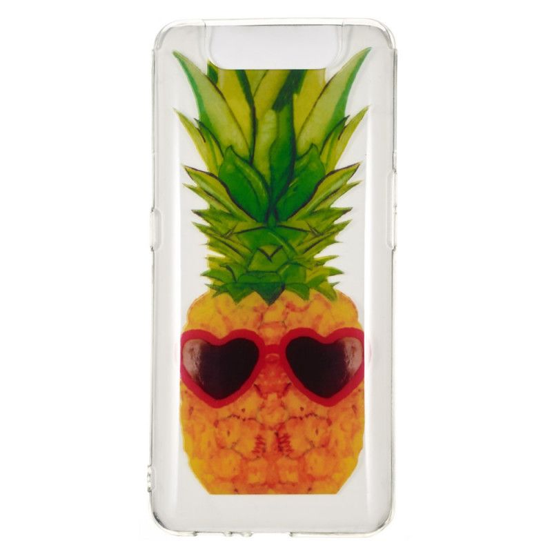 Cover Hoesje Samsung Galaxy A80 / A90 Telefoonhoesje Ananas Incognito