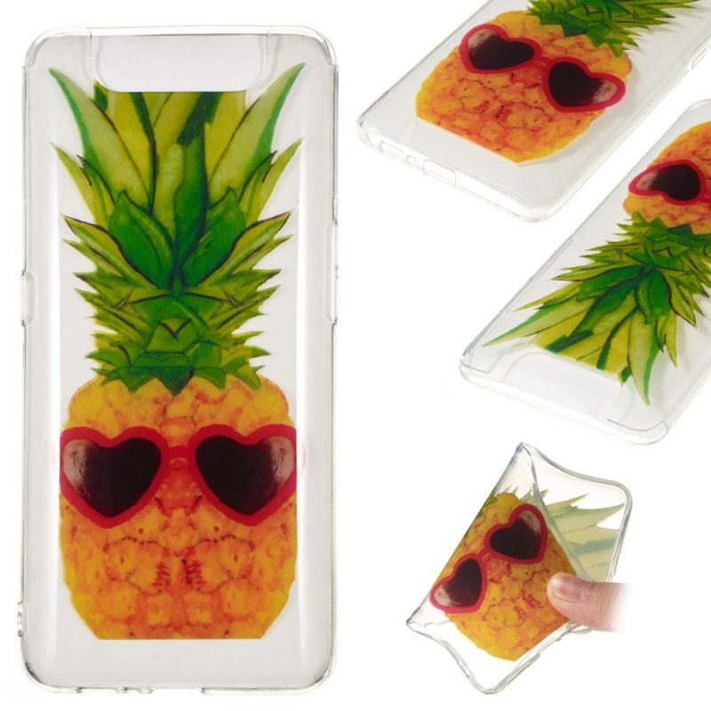Cover Hoesje Samsung Galaxy A80 / A90 Telefoonhoesje Ananas Incognito