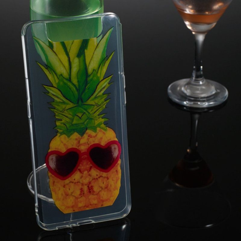 Cover Hoesje Samsung Galaxy A80 / A90 Telefoonhoesje Ananas Incognito