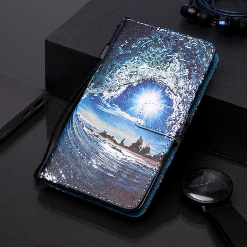 Flip Case Leren Samsung Galaxy A80 / A90 Hou Van De Golf