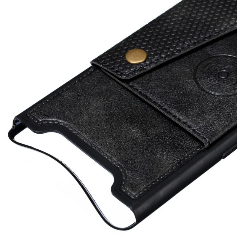 Hoesje Samsung Galaxy A80 / A90 Donkerblauw Zwart Portemonnee