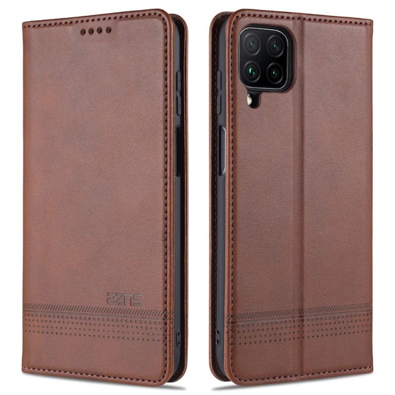 Folio-hoesje Samsung Galaxy M32 Azns Lederen Stijl