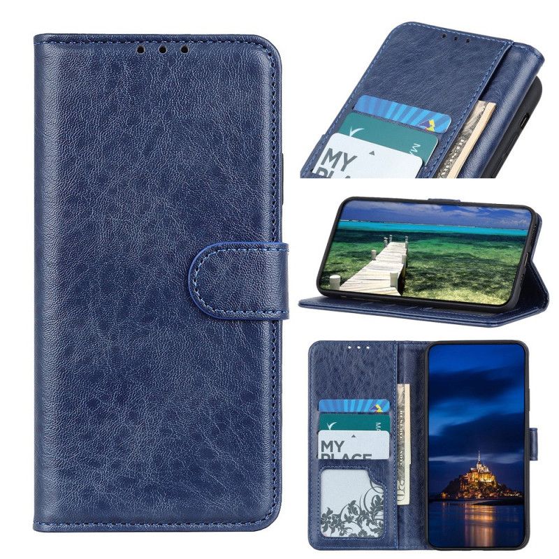 Folio-hoesje Samsung Galaxy M32 Gestructureerd Kunstleer