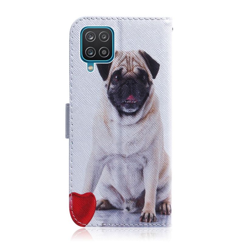 Folio-hoesje Samsung Galaxy M32 Mopshond