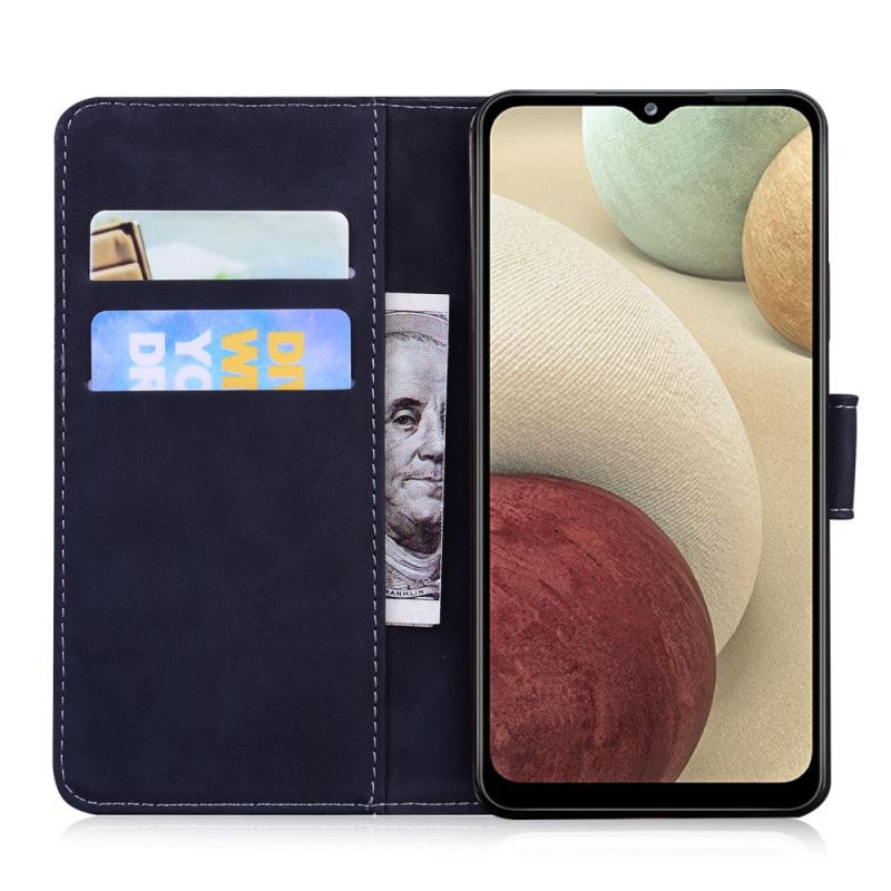 Folio-hoesje Samsung Galaxy M32 Ontwerp In Effen Kleur