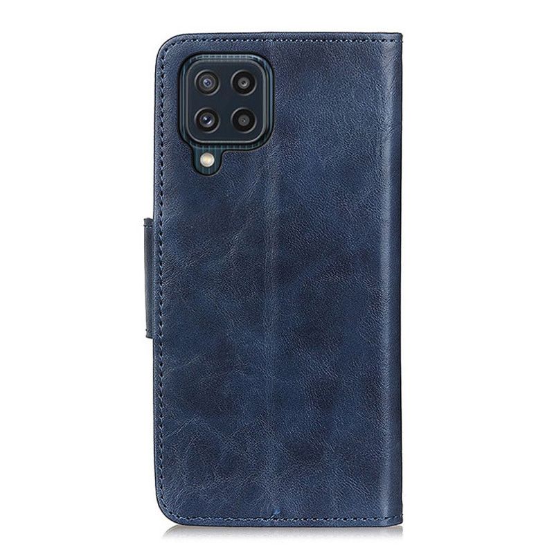 Folio-hoesje Samsung Galaxy M32 Splitlederen Omkeerbare Sluiting