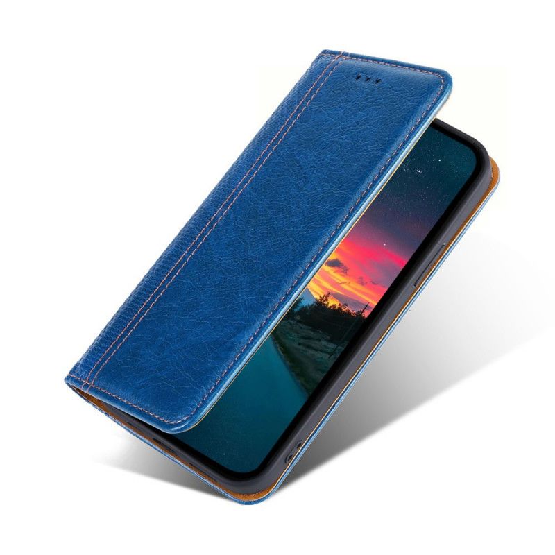 Folio-hoesje Samsung Galaxy M32 Telefoonhoesje Vintage Lederen Stijl