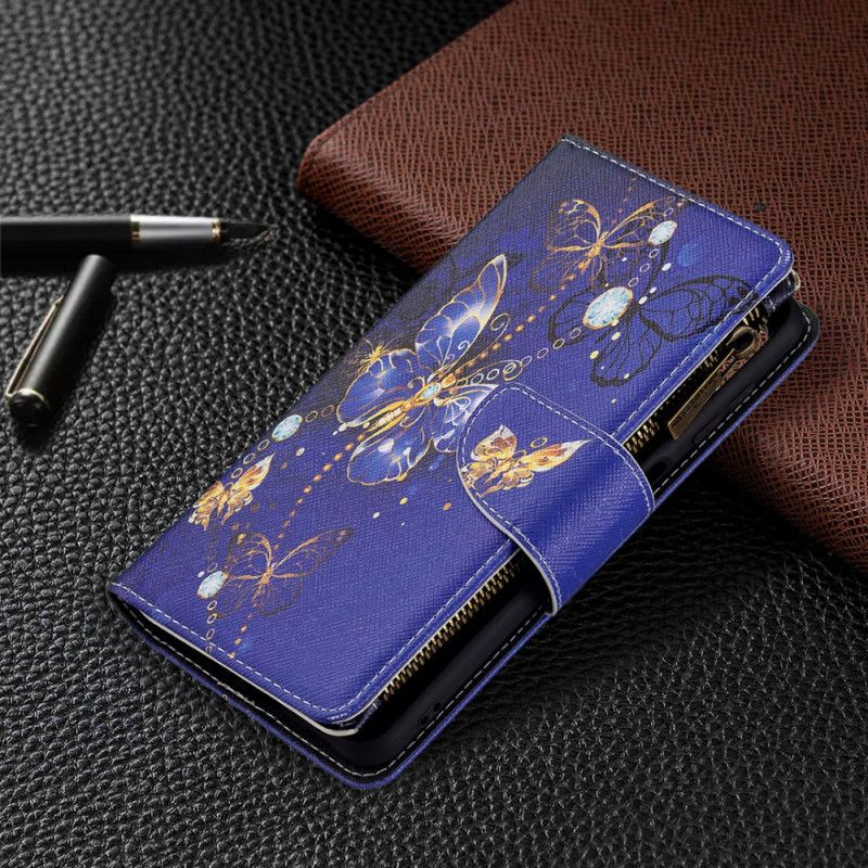 Folio-hoesje Samsung Galaxy M32 Vlinderzak Met Rits