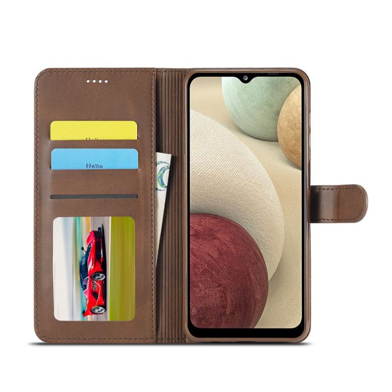 Leren Hoesje Samsung Galaxy M32 Lc.imeeke Leereffect Bescherming Hoesje
