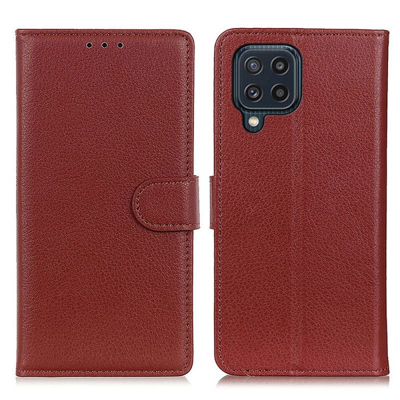 Leren Hoesje Samsung Galaxy M32 Lychee-textuur